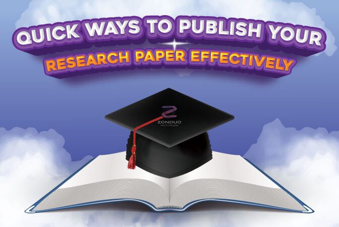 A laptop screen displaying a "Manuscript Accepted" email notification next to a printed journal copy.