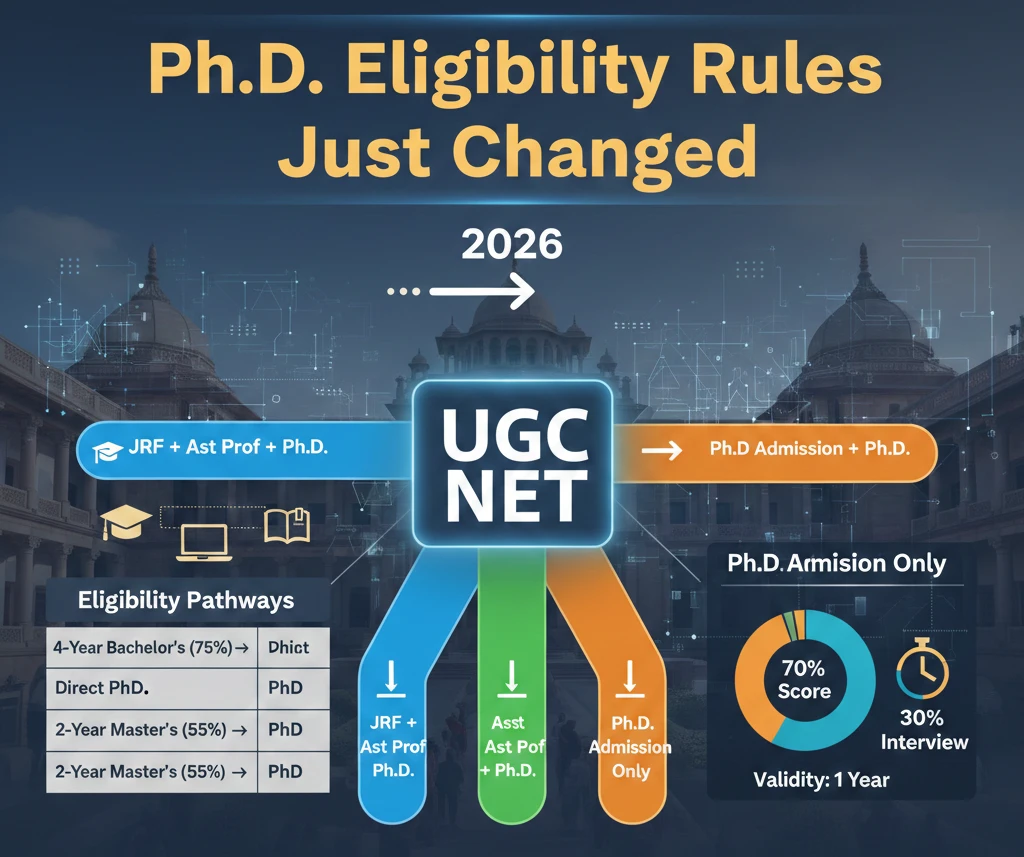 Urgent PhD admission deadlines for April 2026! Apply to IISER Tirupati, IIT Tirupati, and prepare for UGC NET June 2026. Get expert guidance at PhD India.